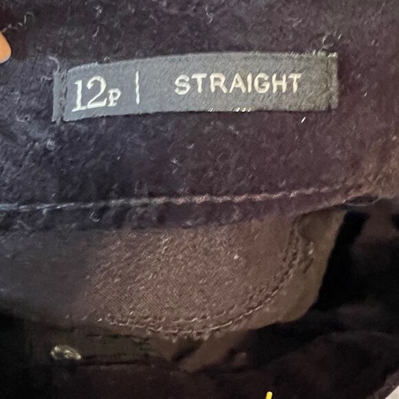 Talbot's Flawless 5 Pocket Straight Velvet Pants - Picture 6 of 8